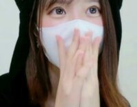 [無修正エロライブチャット]現役アイドル並ＳＳＳ級大降臨！クリクリ瞳マスク美女ハダカ姿エロチャット！後半戦！超接写クリアなピンクオマンコ丸見え！横画面◎