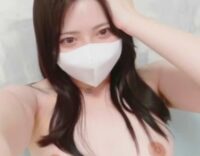 [無修正エロライブチャット]透明感！ＳＳＳ級ロング黒髪白シャツ姿マスク美人が超長時間エロチャット！カルバン○ライン下着ぐちょ✕２クパオナ開始だ！横画面◎